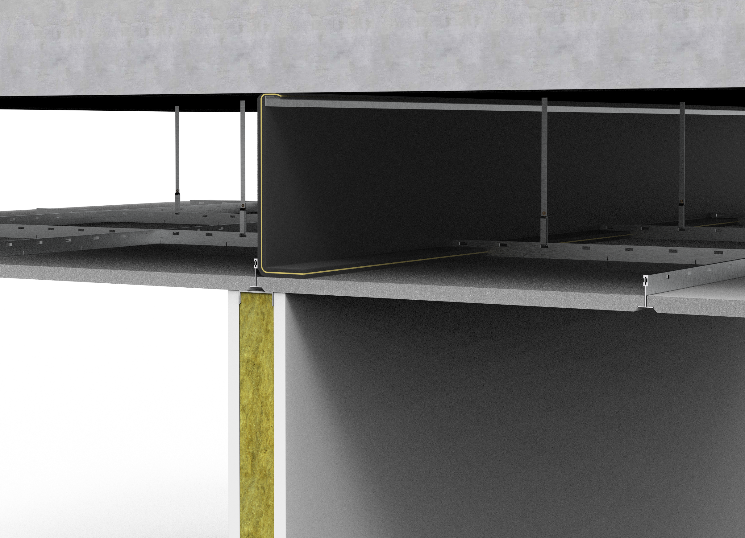 Product: SIDERISE FL | Flexible Acoustic Barriers for Suspended Ceilings