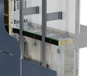 Product: SIDERISE RH | Cavity Barriers for Ventilated Cladding _ Rainscreen – Horizontal