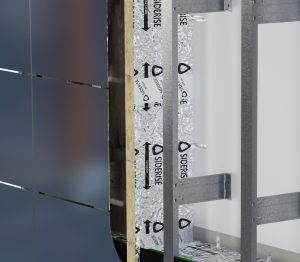 Product: SIDERISE RV | Cavity Barriers for Cladding _ Rainscreen – Vertical