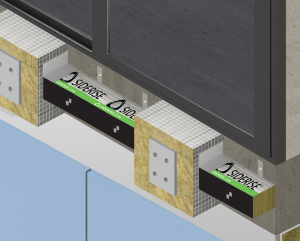 Products: SIDERISE CBX Balcony Bracket Cavity Barrier kit