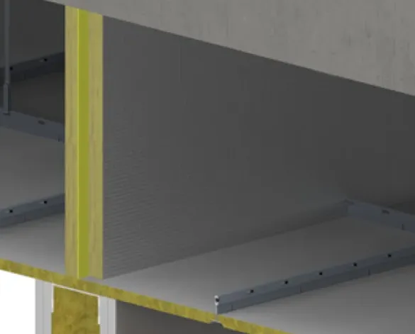 Product: Siderise CVB/P10 Acoustic Void Barrier for ceilings and floors
