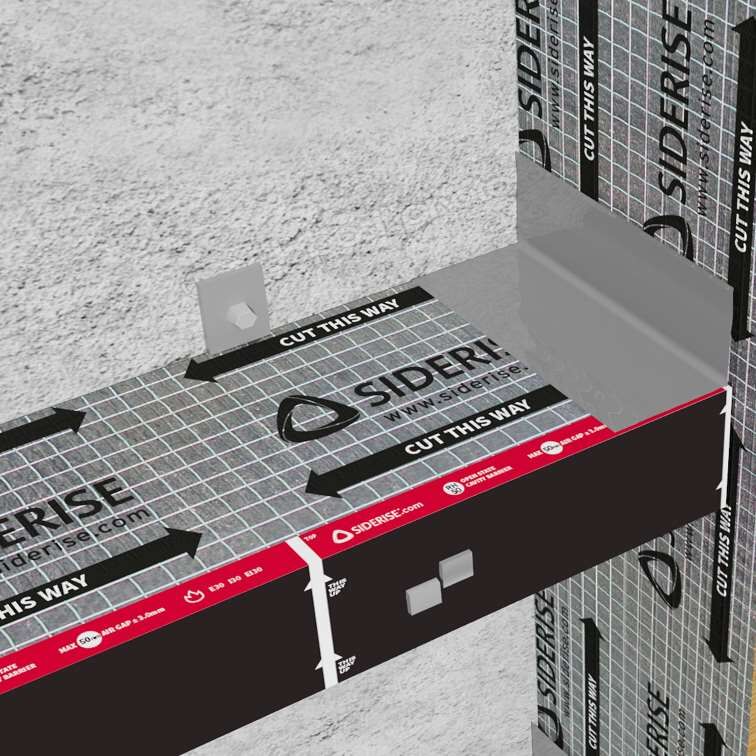 Product: SIDERISE RH | Cavity Barriers for Ventilated Cladding _ Rainscreen – Horizontal