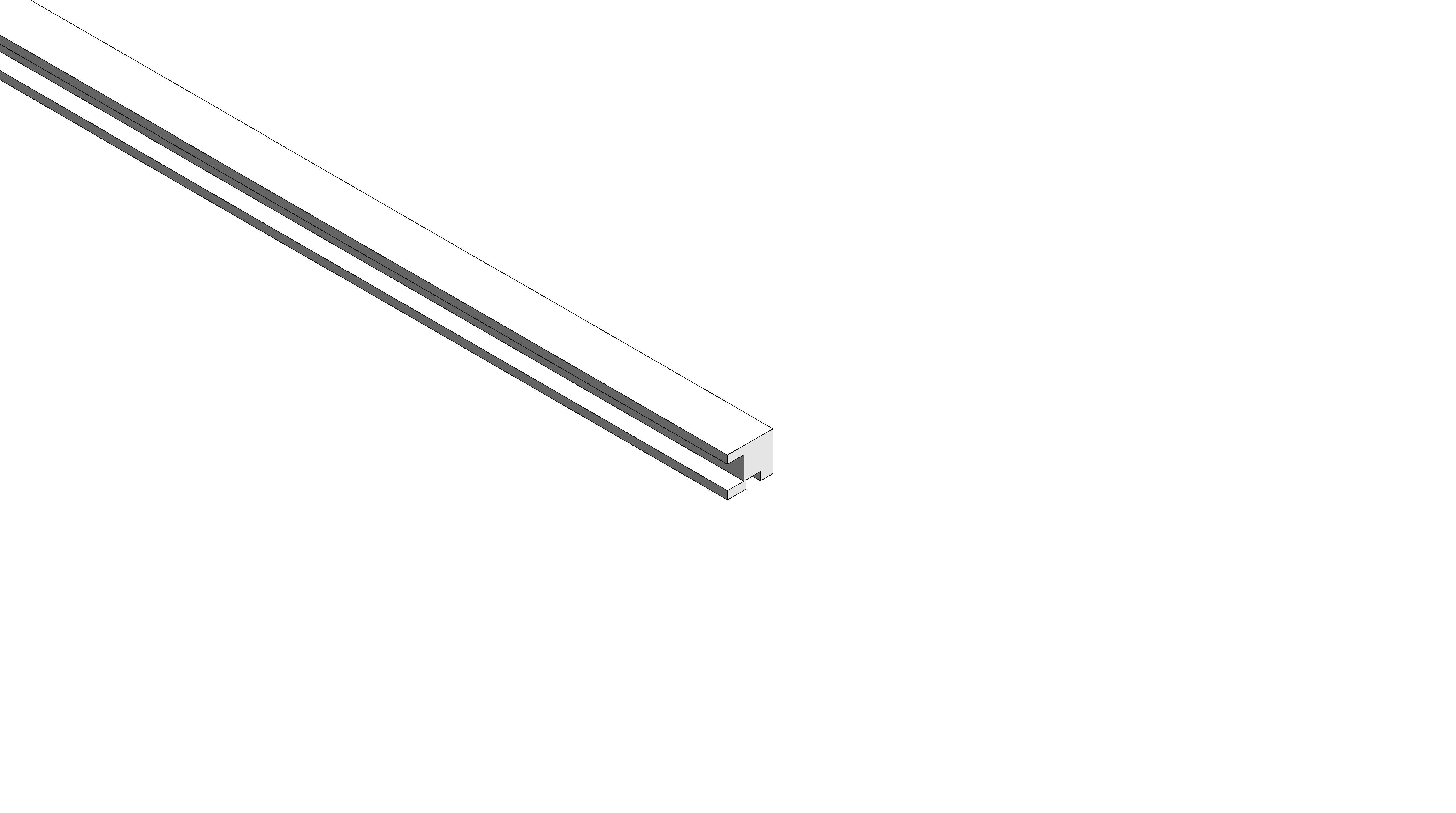 Product: Hand Operated Curtain Track 1280
