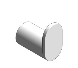 Product: ALITA Robe Hook Chrome