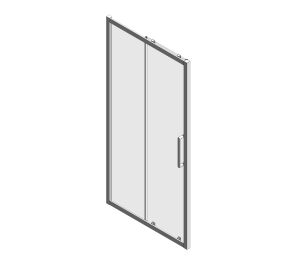 Product: ASPECT Sliding 1000mm Shower Door Chrome