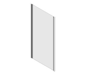 Product: CITY PLUS 900mm Side Panel Chrome
