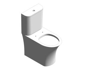 Product: PENA Rimless Fully Shrouded Comfort Height Close Coupled WC & Soft Close Seat