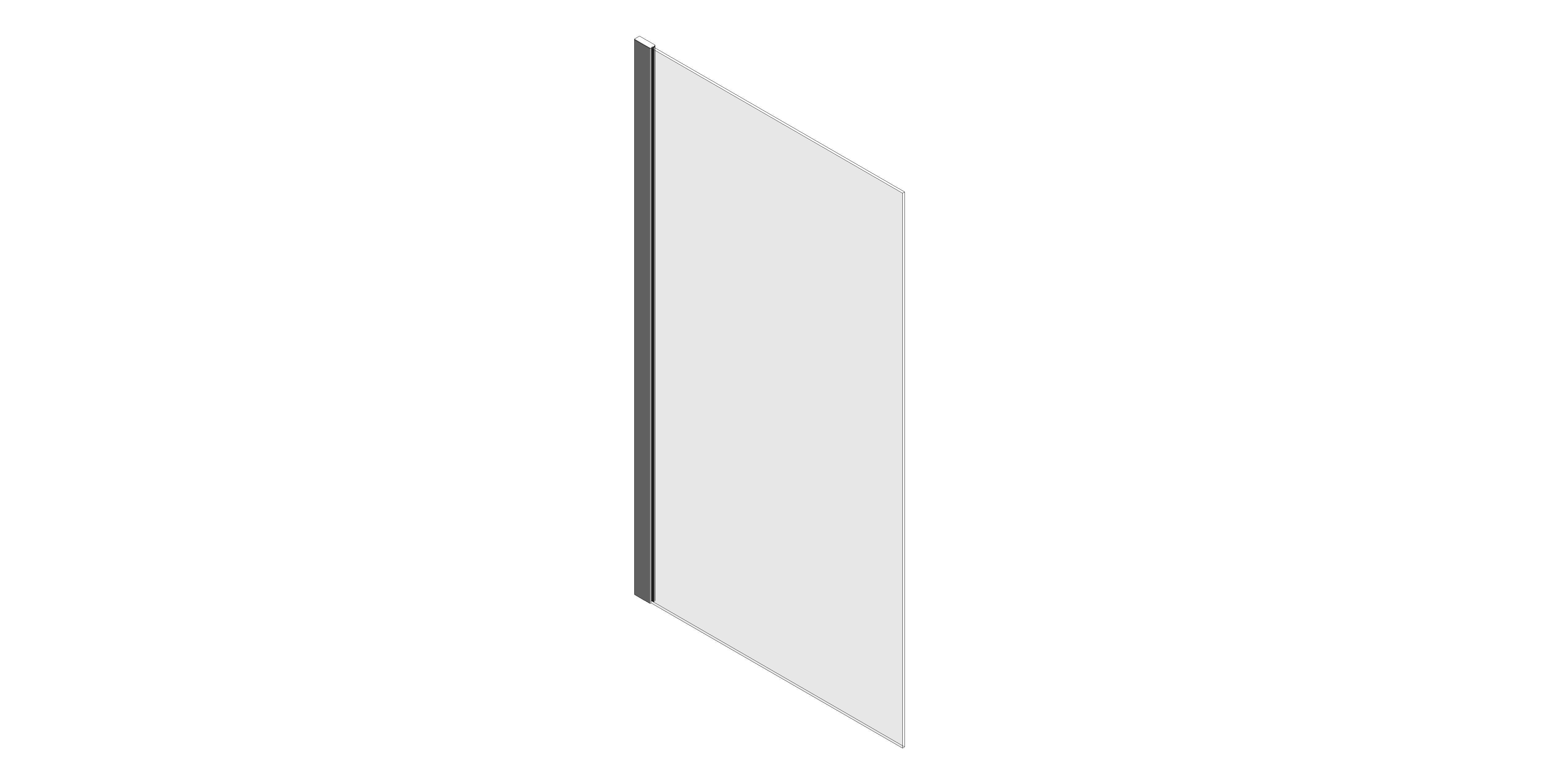 Product: STRATA Fixed Bath Screen