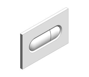 Product: URBAN Dual Flush Plate Chrome