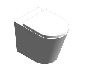 Product: SONAS REFLECTIONS Back to Wall Pan & Alpha Soft Close Seat (REFBTW06)