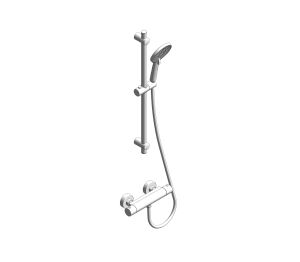 Product: Alita Round Bar Valve Kit Chrome (USH0023)