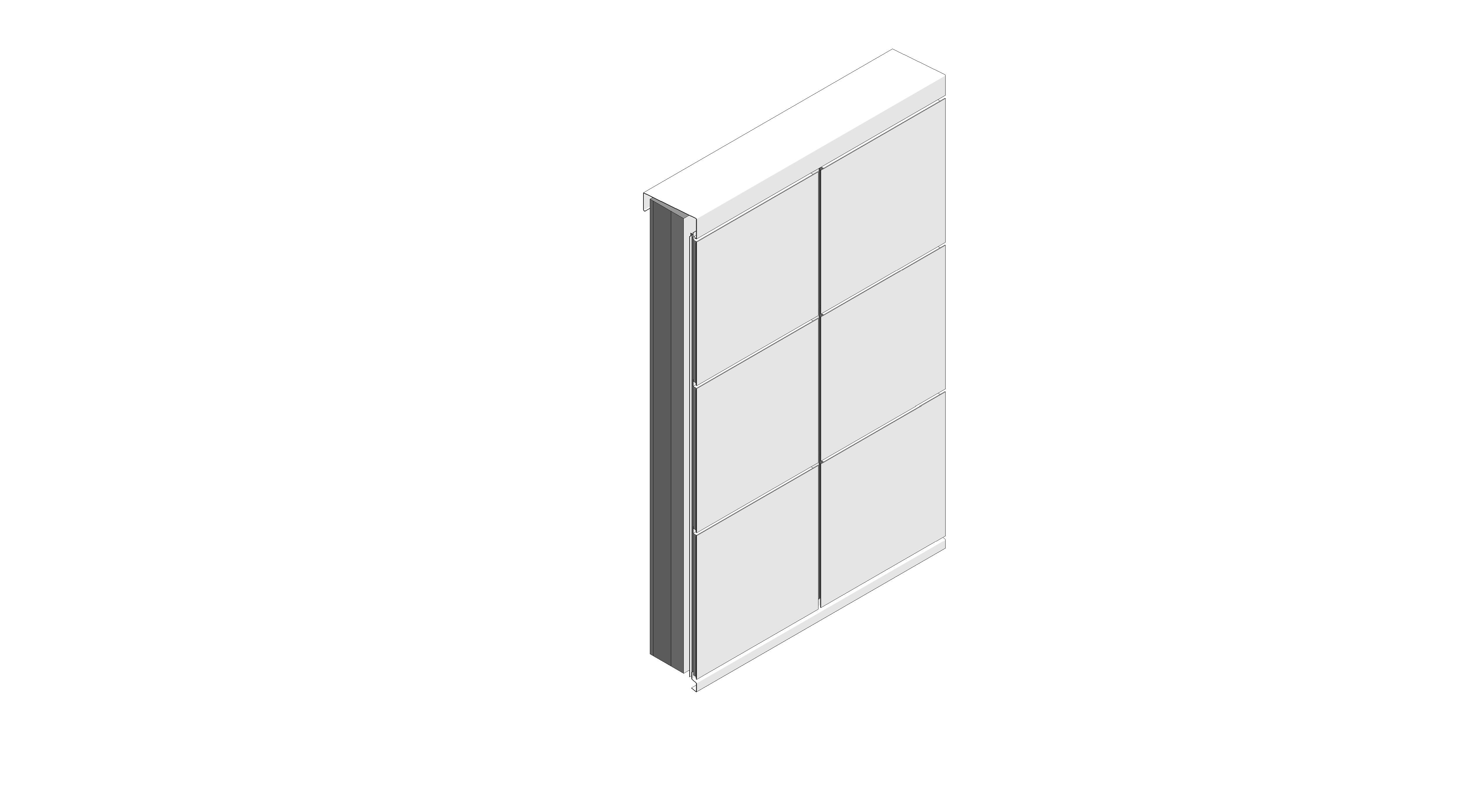 Product: Optima Edge (Flat Panel Rainscreen)