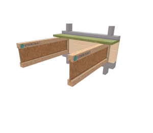 Product: i22a - Party Wall Rimboard Rectangular With Blocking