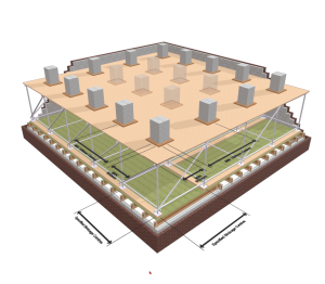 Product: i44 - Working Platform - Loaded Scaffold