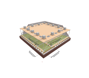 Product: i44a - Working Platform (TW) - Loaded Scaffold