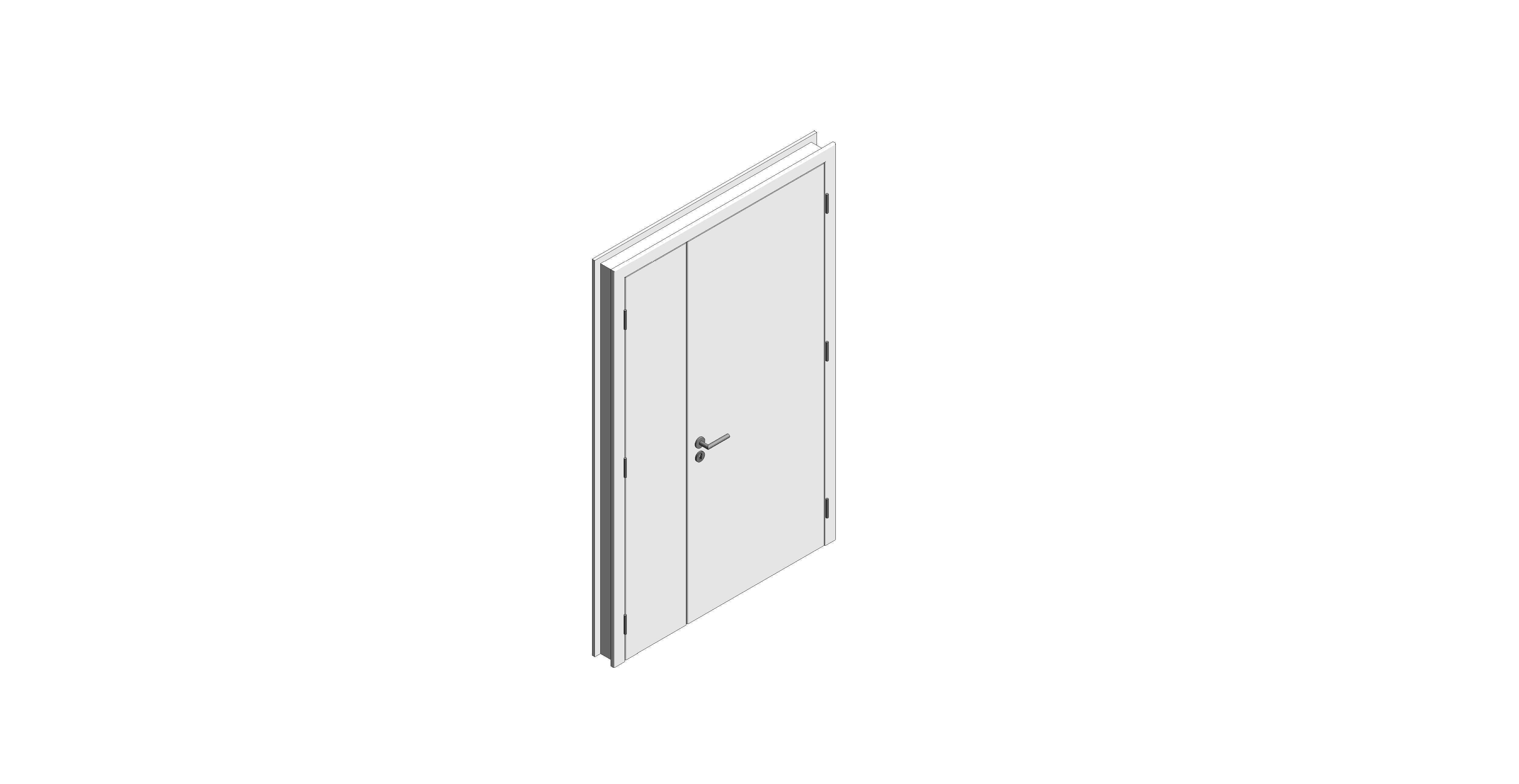 Product: PVC Post-formed Unequal Doorset