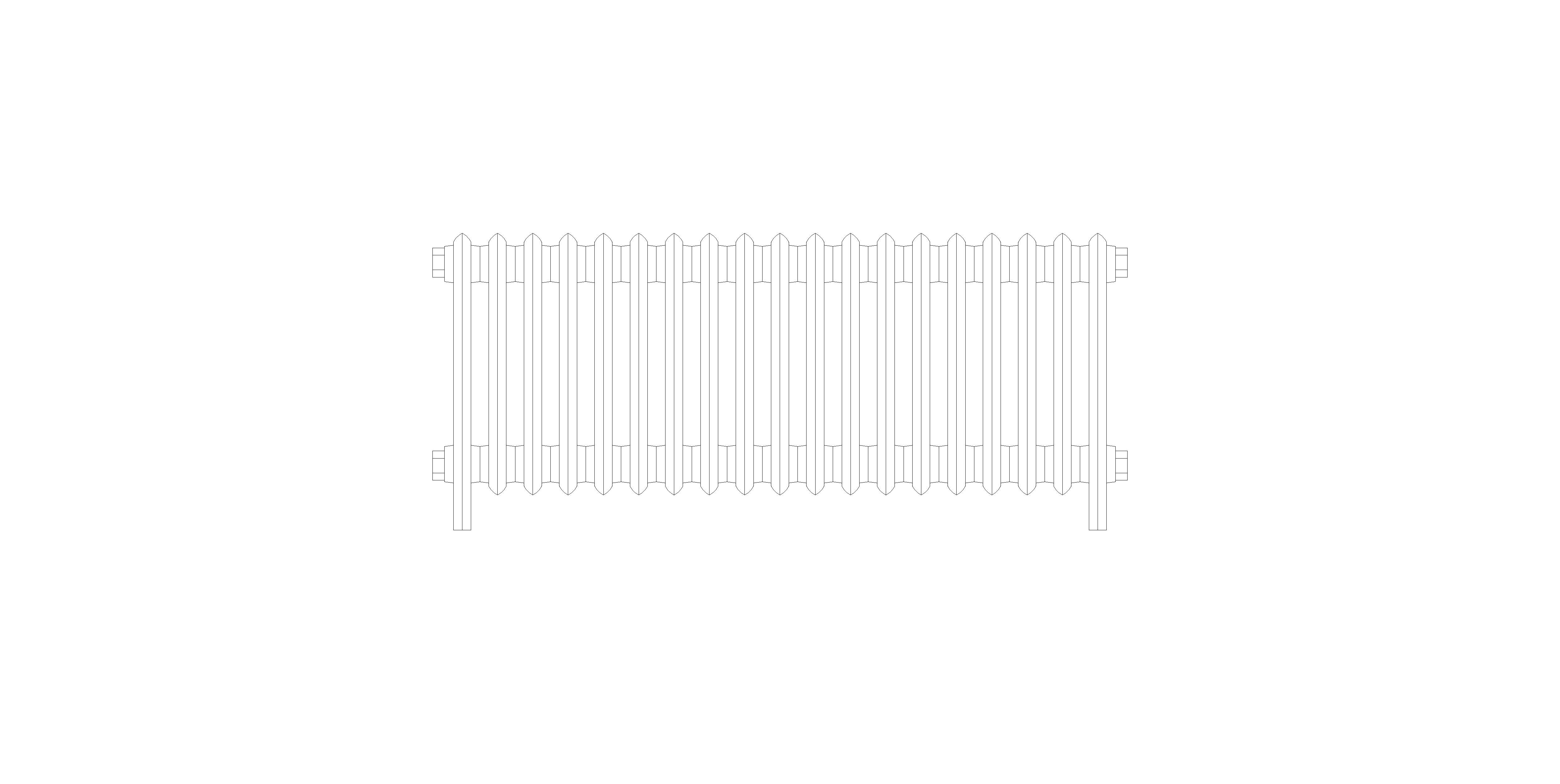 Product: Hattersley Cast Iron Column Radiator (4 Columns)