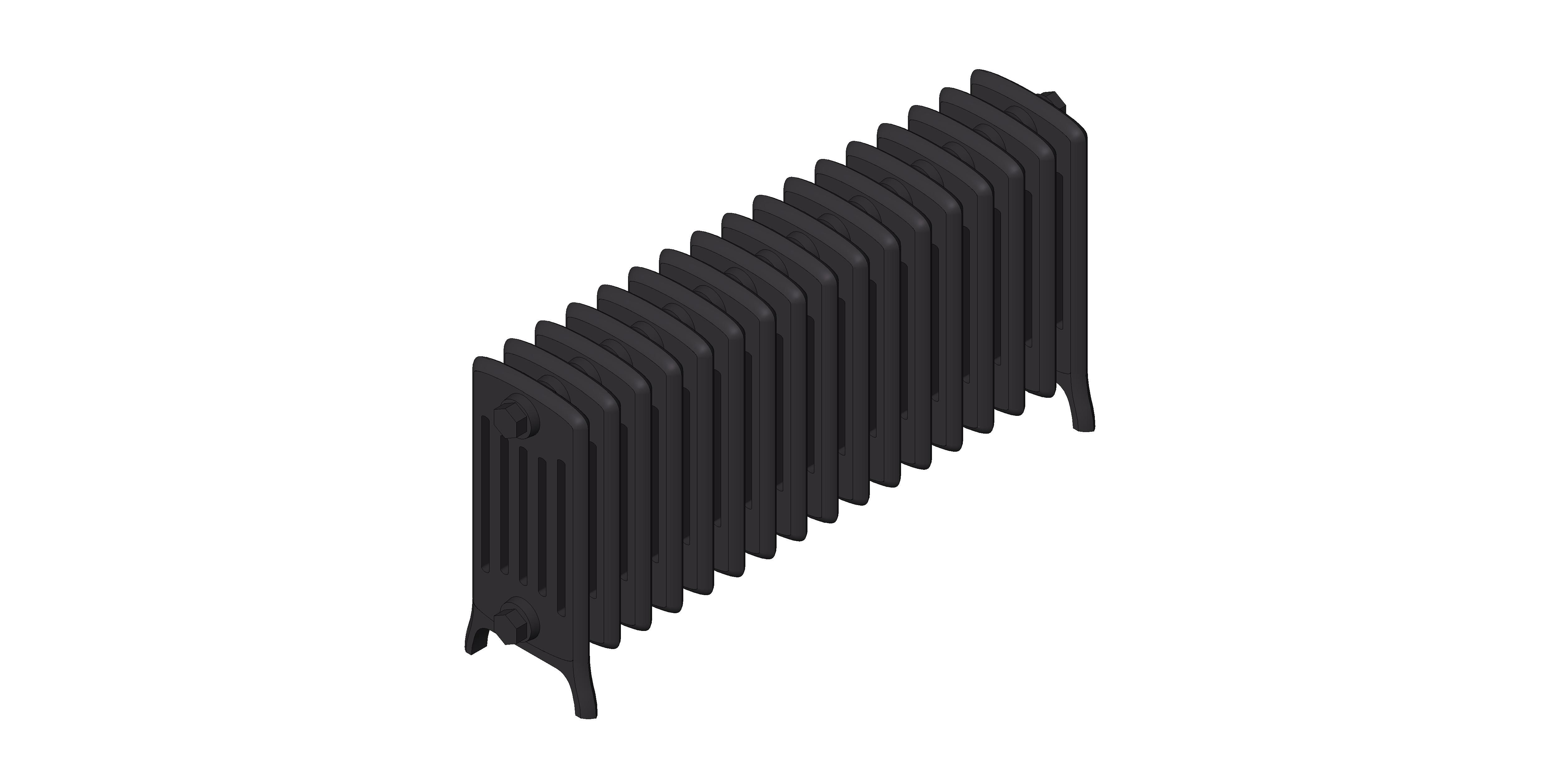 Hattersley Cast Iron Column Radiator (6 Columns)
