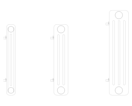 Product: Softline Column Horizontal Radiator