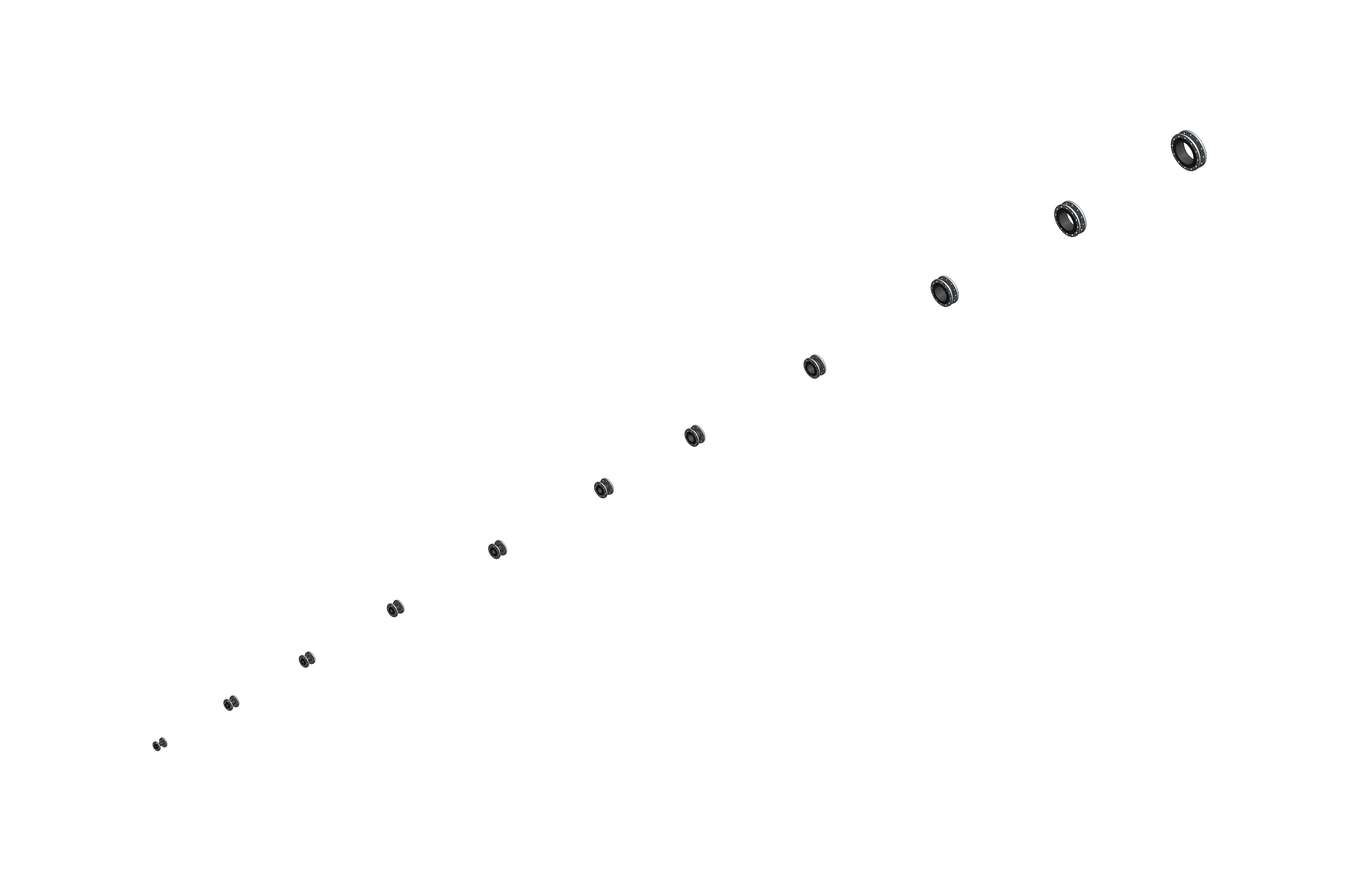 Image of JP01 Untied Rubber Bellows