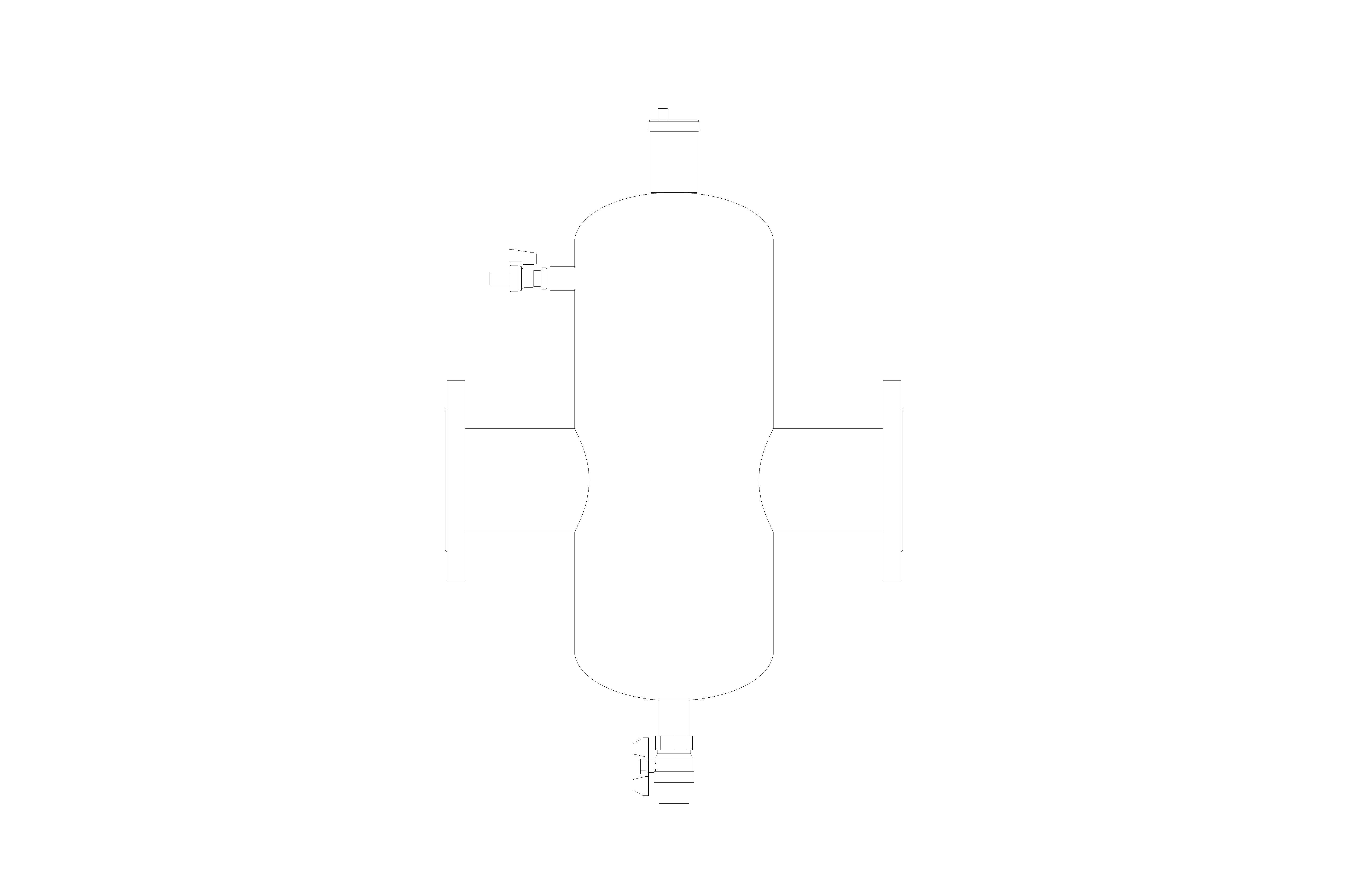Image of JP603 Air and Dirt Separator Flanged