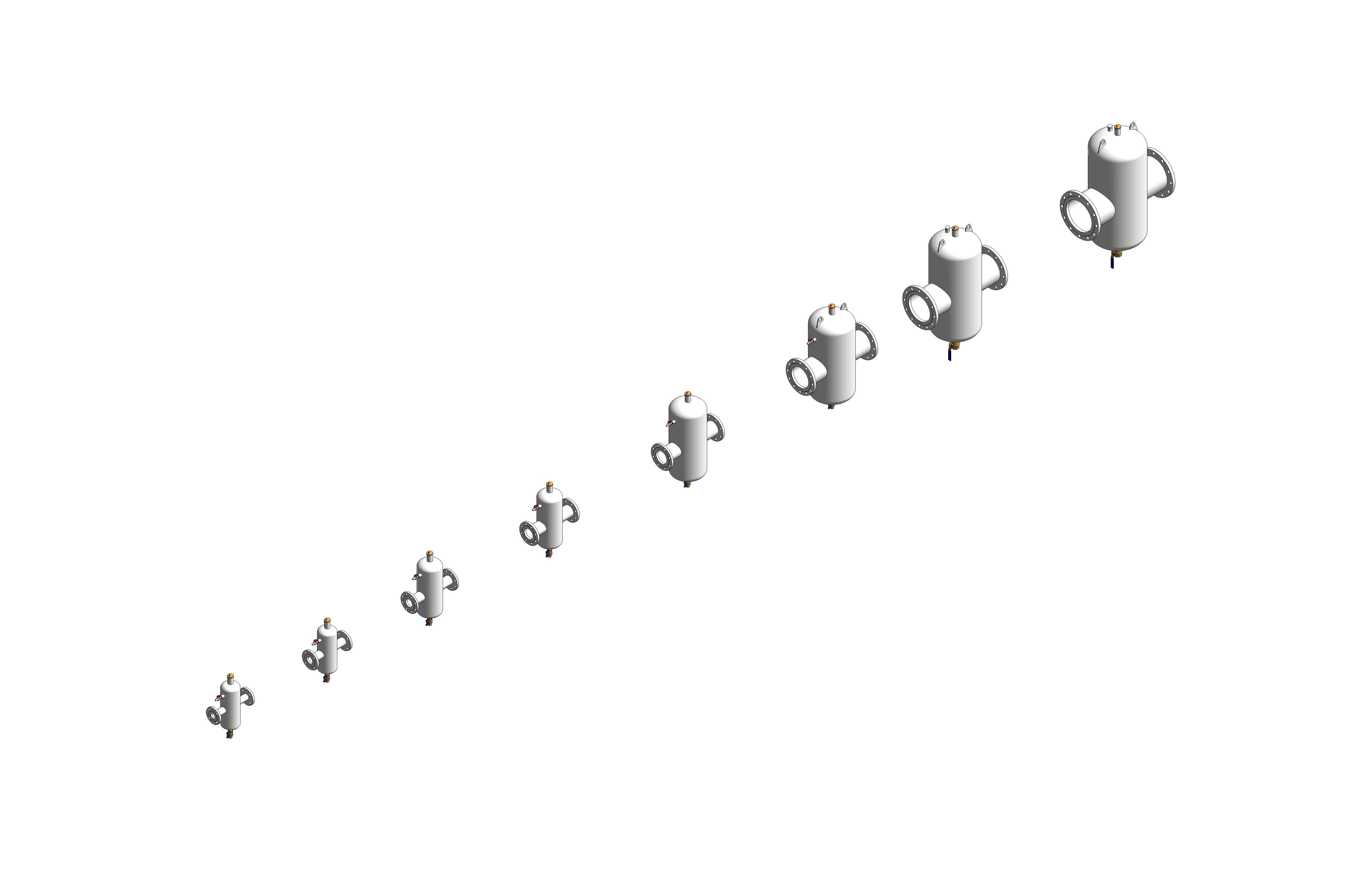 Image of JP603 Air and Dirt Separator Flanged