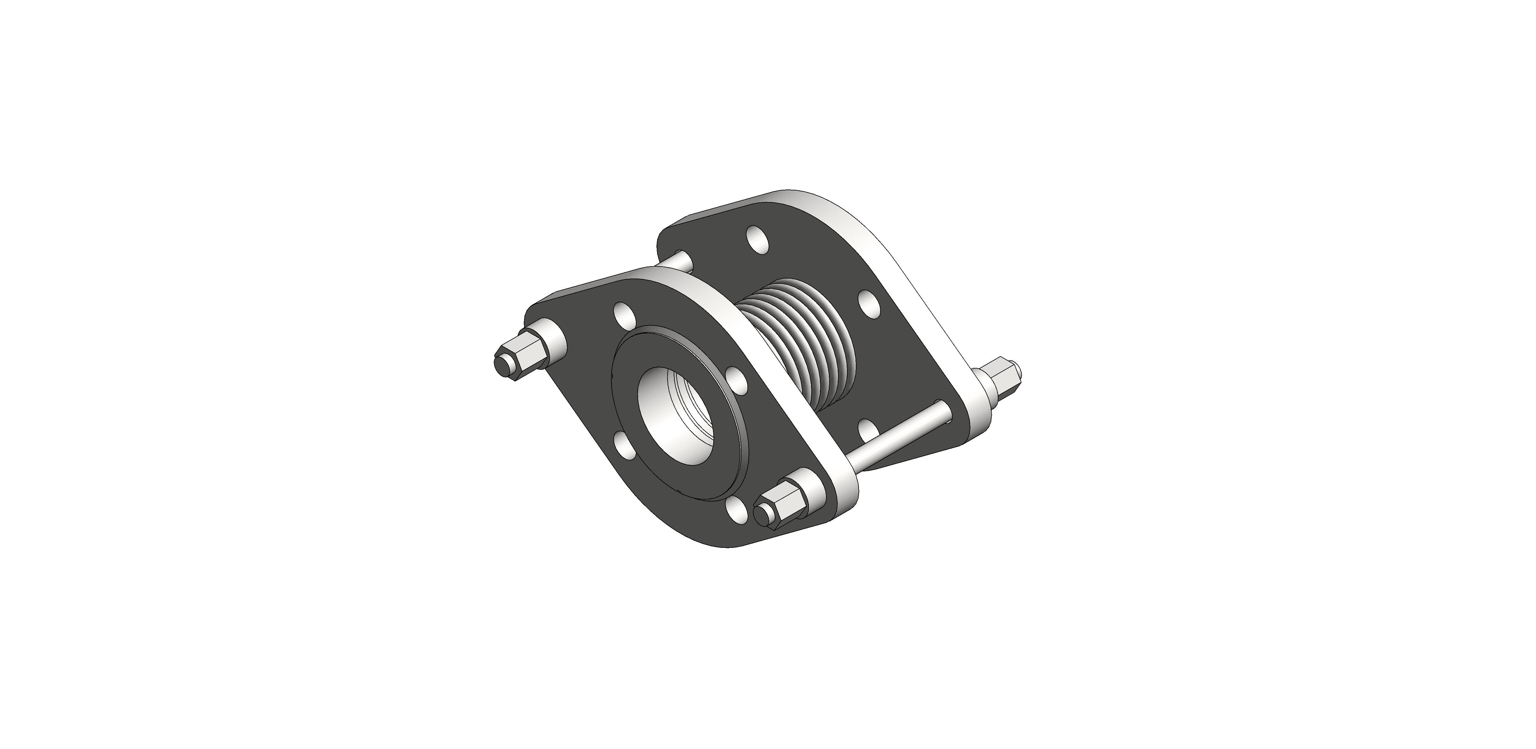 Image of JP23VS Tied Stainless Steel Flanged Pump Connector (25 Bar Rated)