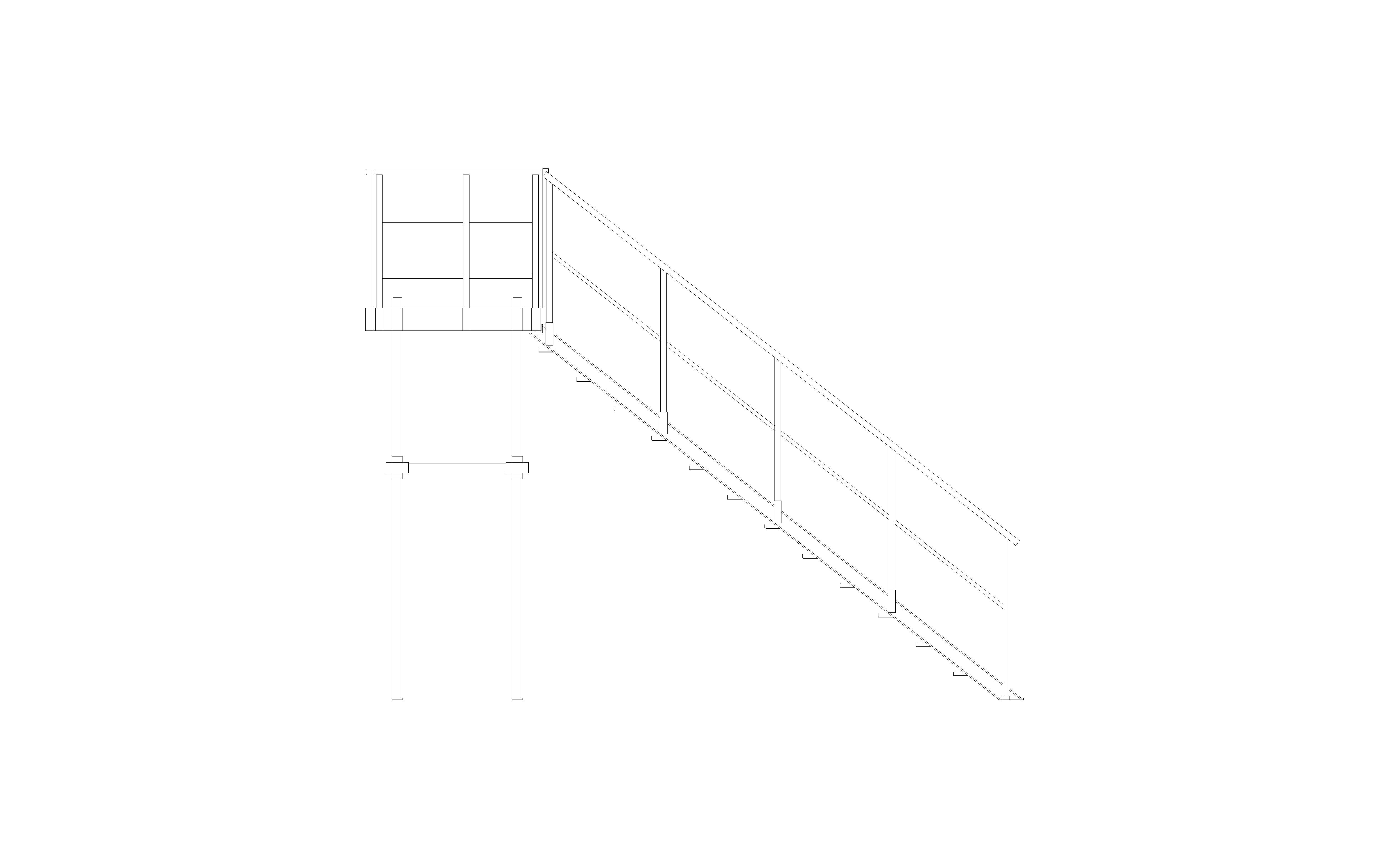 Product: Sunbelt Rentals - Temporary Stairs - 2 Storey (Option 2)