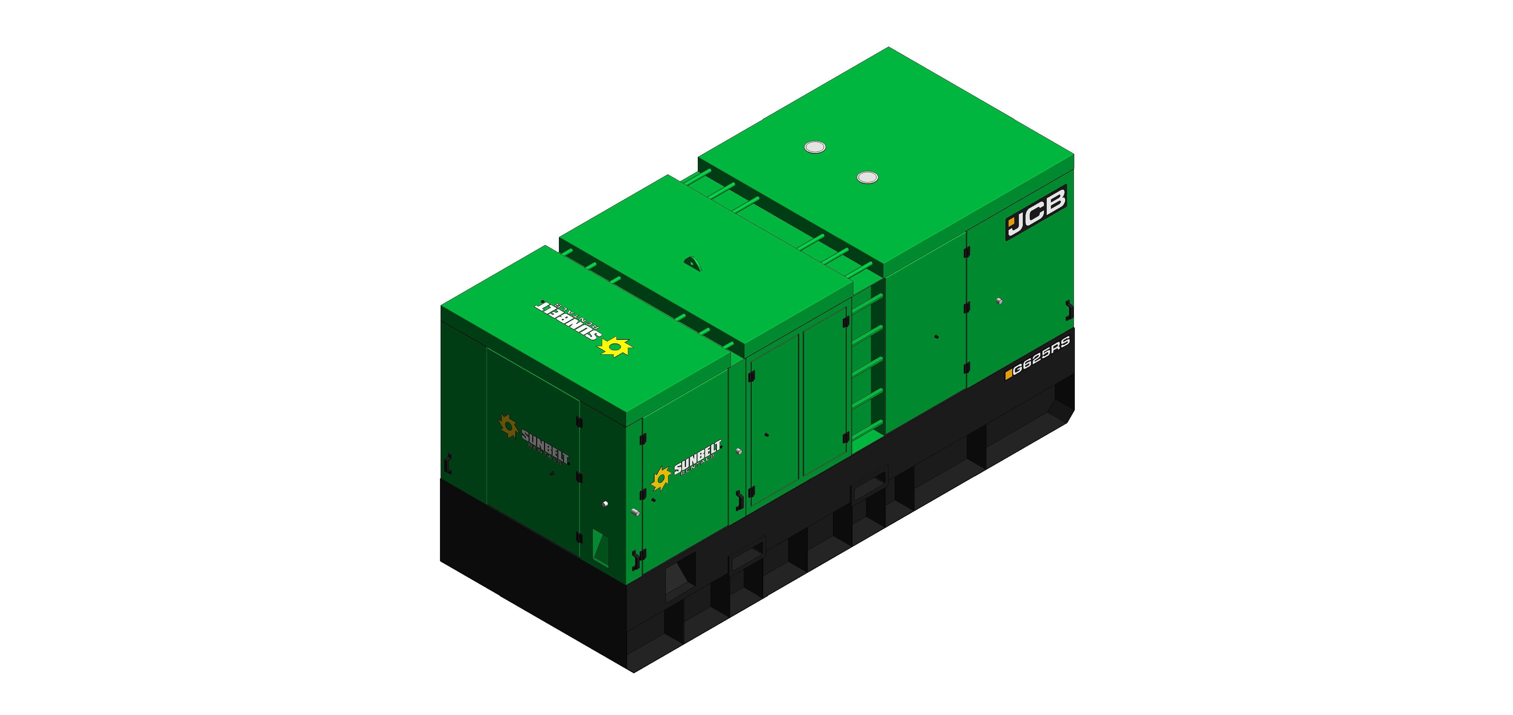 Product: Sunbelt Rentals - Diesel Generator - JCB G625RS