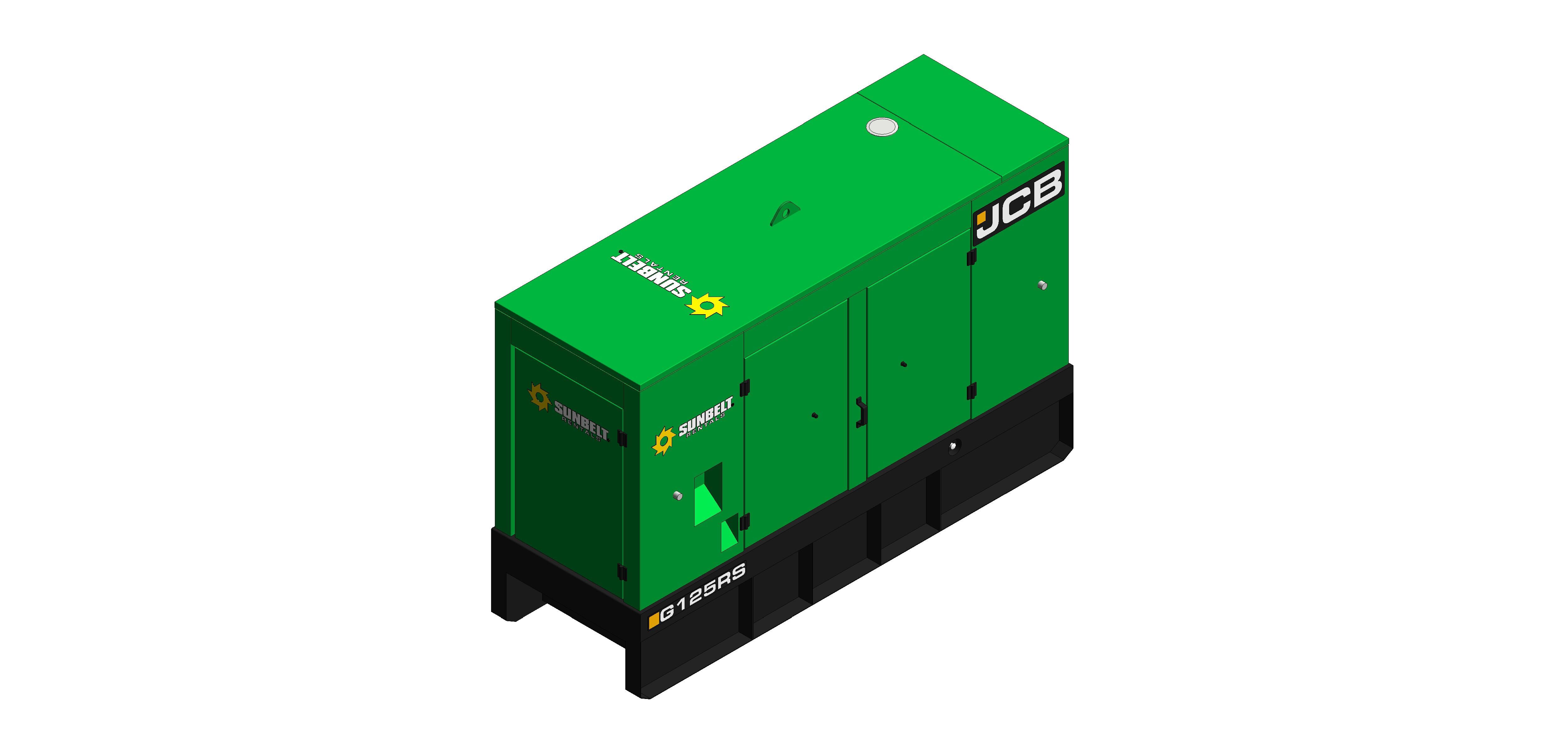 Product: Sunbelt Rentals - Diesel Generator - JCB G125RS