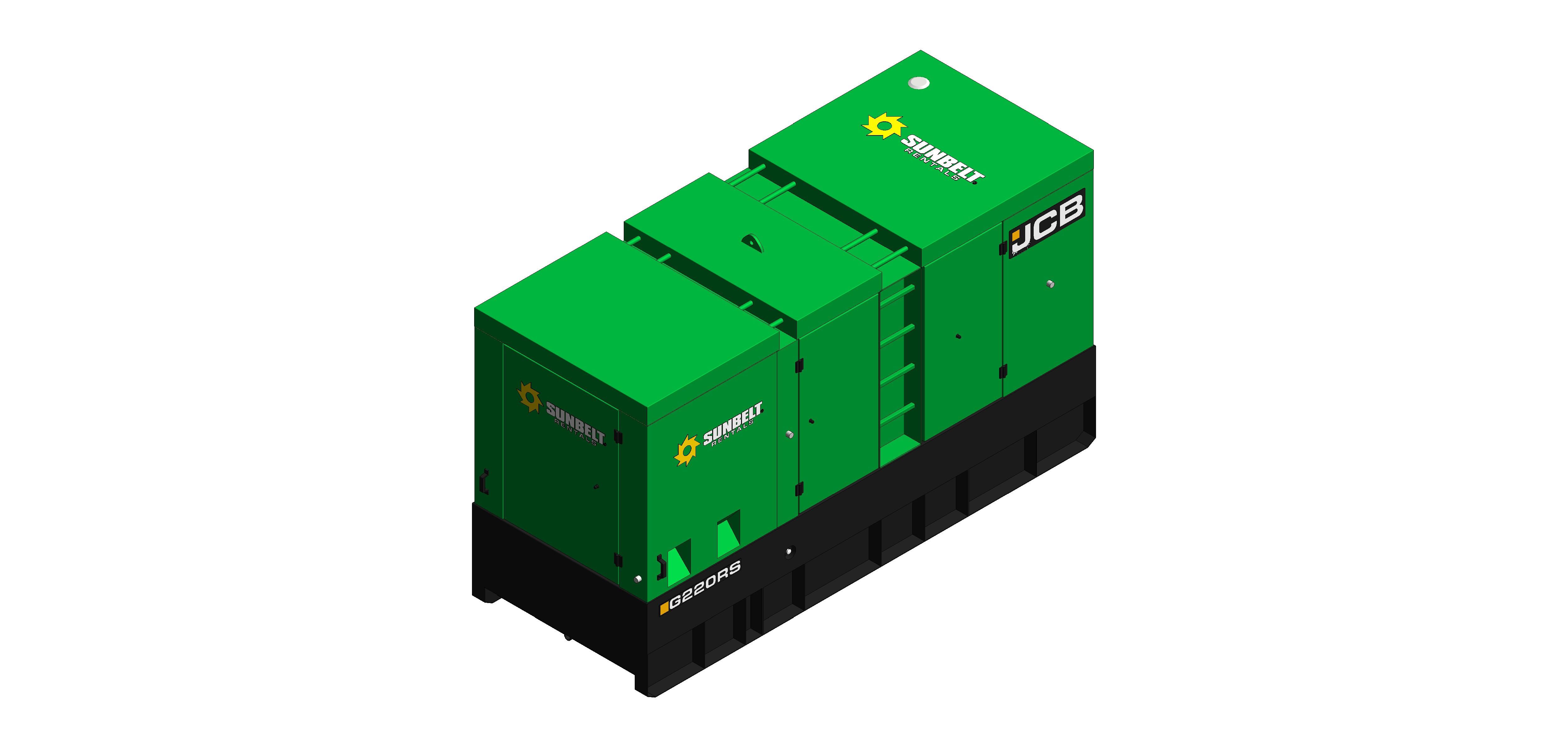 Product: Sunbelt Rentals - Diesel Generator - JCB G220RS
