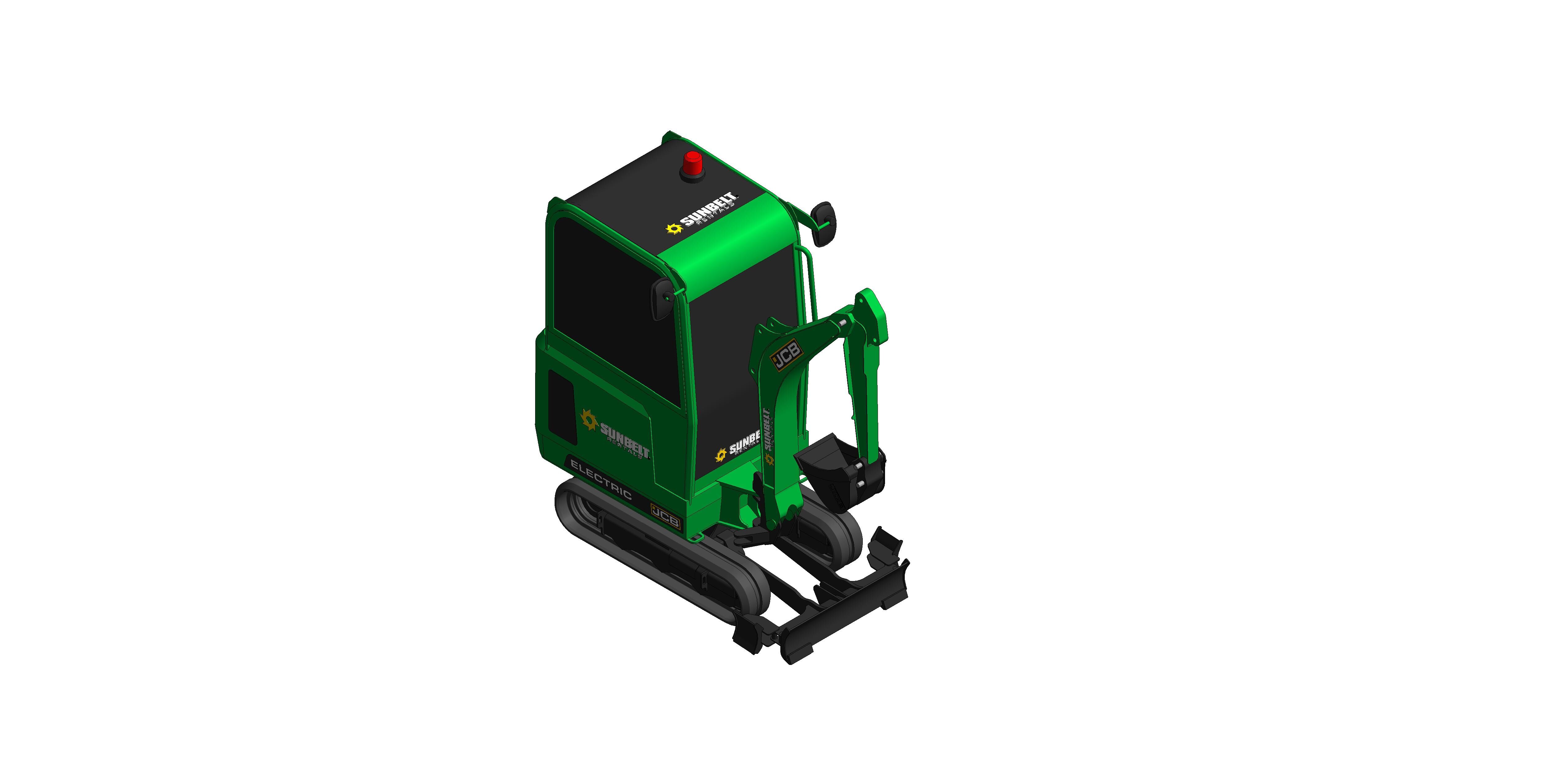 Product: Sunbelt Rentals - Compact Excavator - JCB 19C-1E