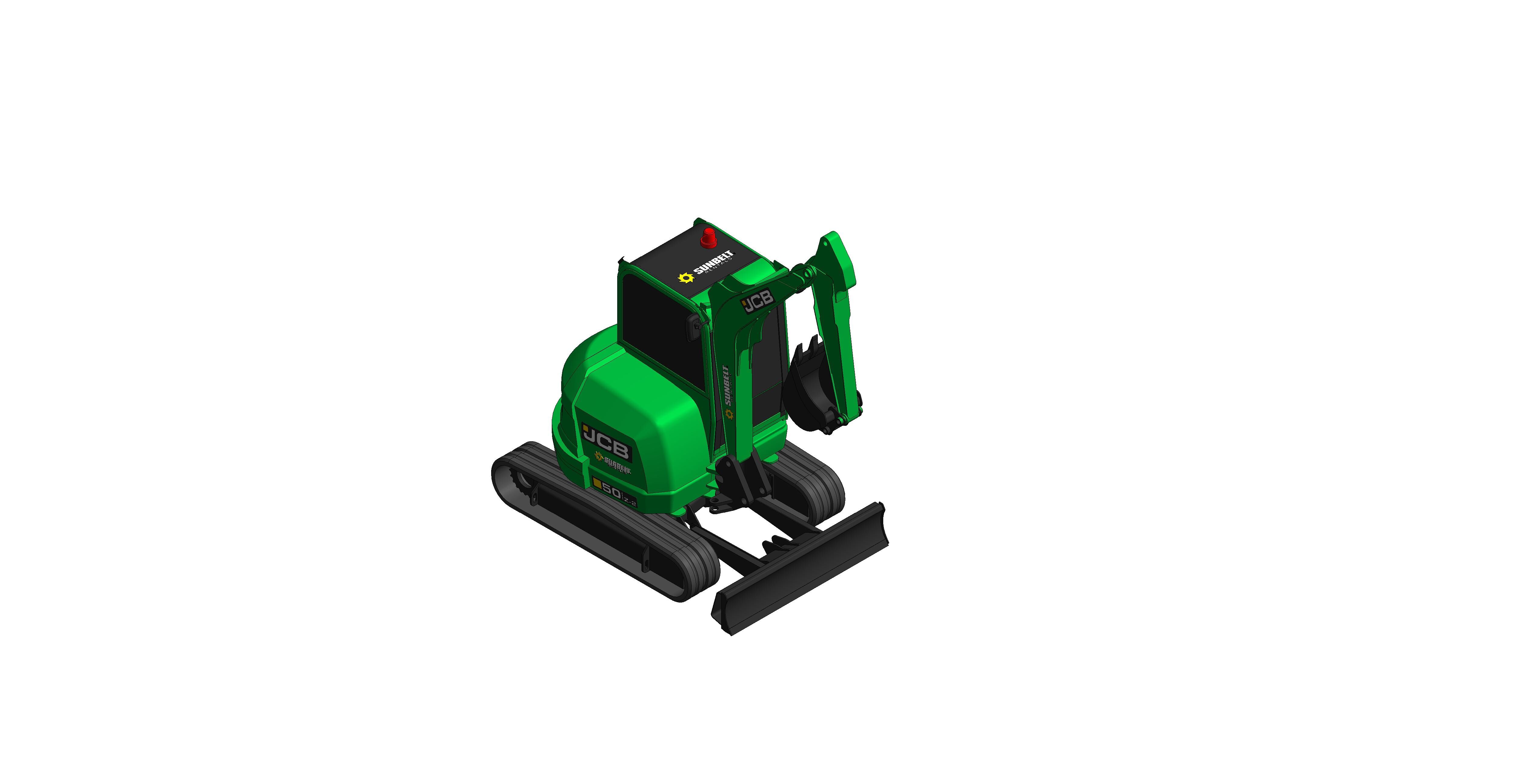 Product: Sunbelt Rentals - Compact Excavator - JCB 50Z-2