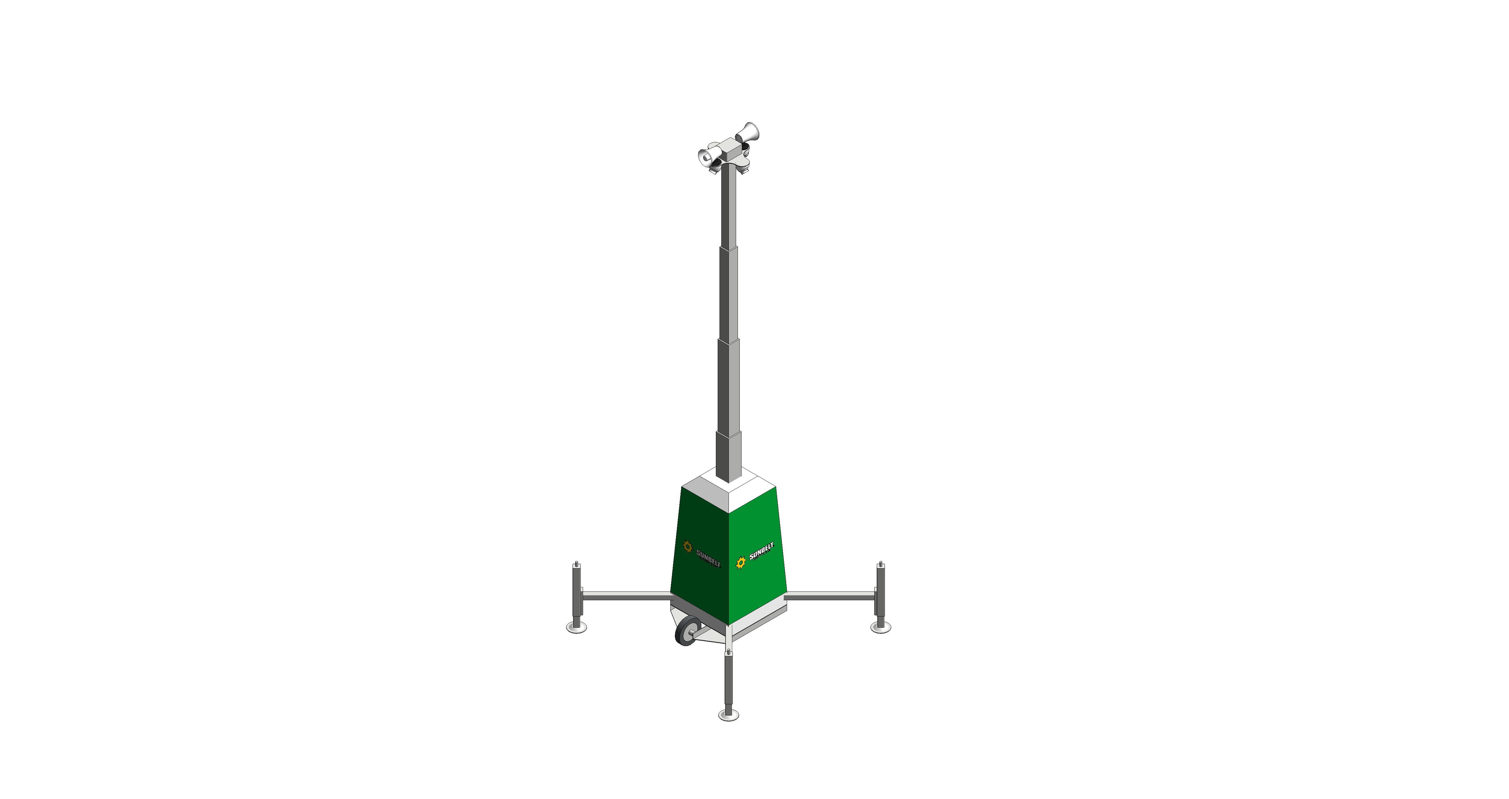 Product: Sunbelt Rentals - CCTV Tower - Kingdom Mains Powered Ai