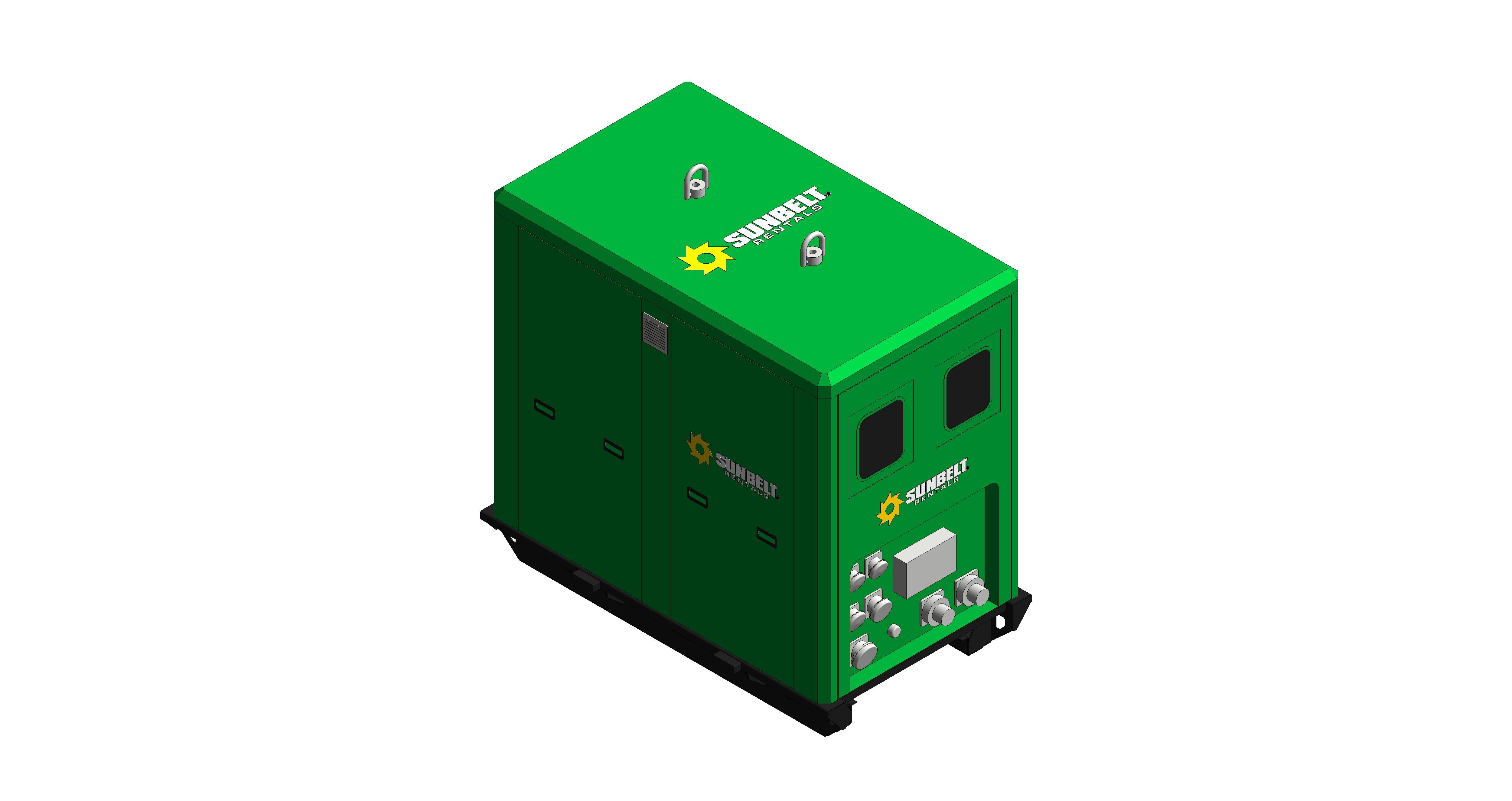 Product: Sunbelt Rentals - Offgrid Energy LX30/60 Fuel Cube Battery Storage