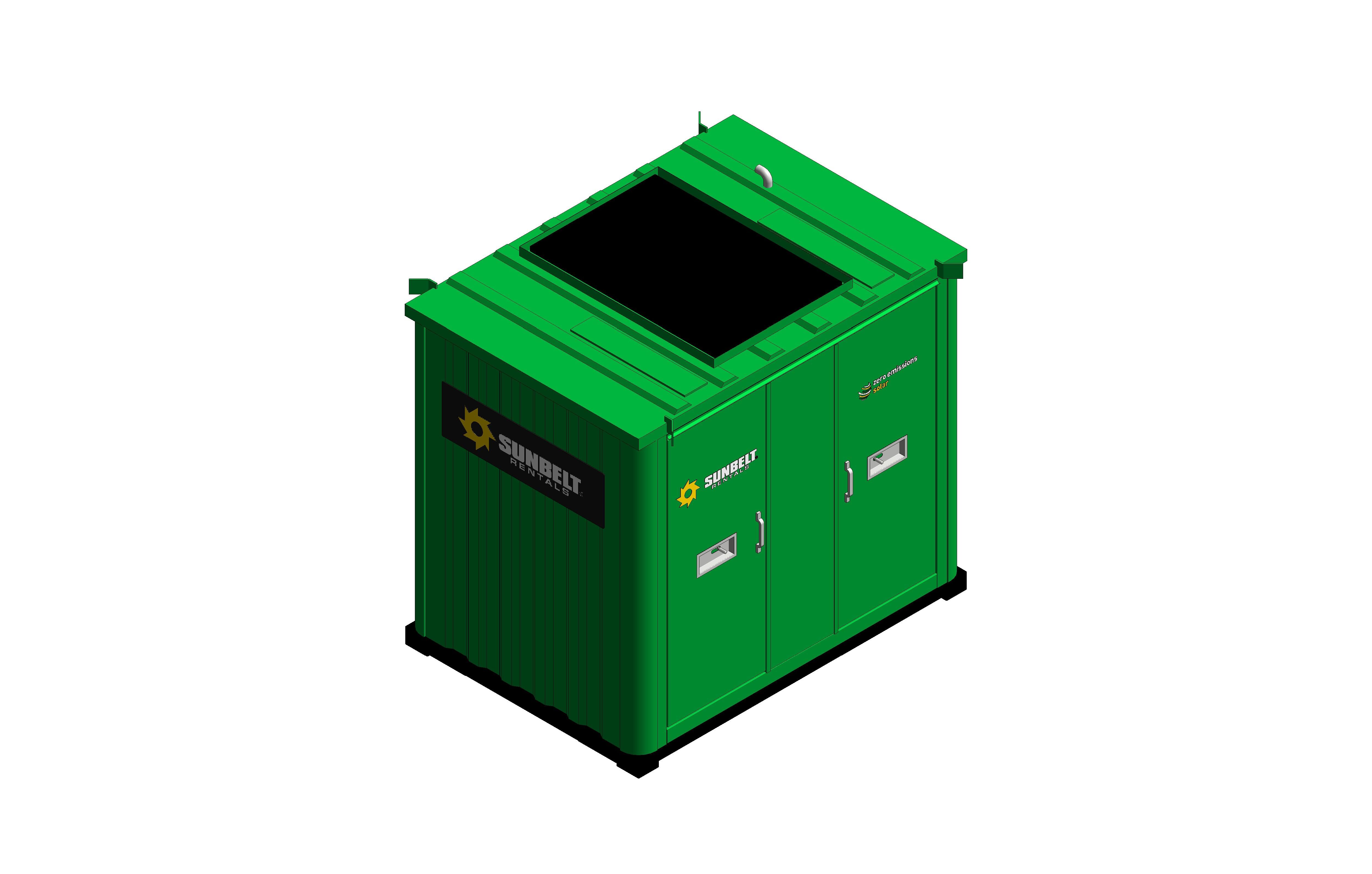Products: Sunbelt Rentals - Toilet Block - Boss Cabins Solar Loo 1+1