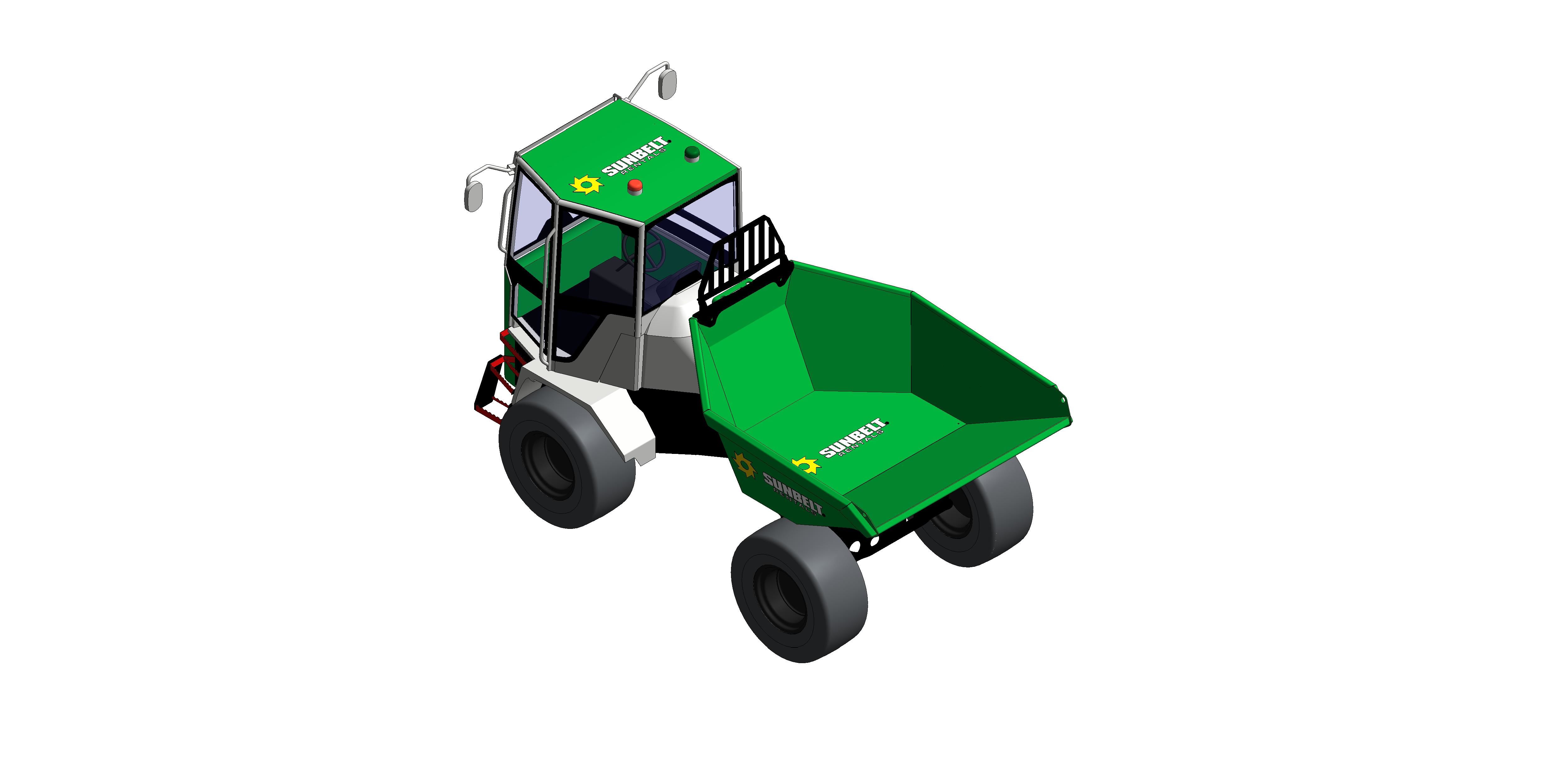 Product: Sunbelt Rentals - Dumper - Wacker Neuson DV90 Dual View Swivel