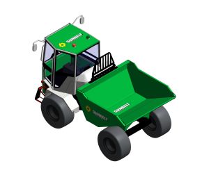 Product: Sunbelt Rentals - Dumper - Wacker Neuson DV90 Dual View Front