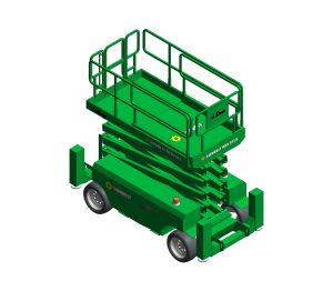 Product: Sunbelt Rentals - Scissor Lift Electric - Dingli 1418 DC