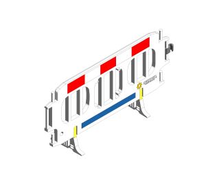 Product: Sunbelt Rentals - Barrier - Melba Swintex Chapter 8 Barrier Single Unit