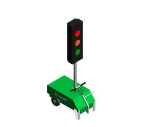 Product: Sunbelt Rentals - Temporary Traffic Lights - Traffic Group Signals Radiomaster Vehicle Signal