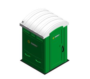 Product: Sunbelt Rentals - Portable Toilet - Satellite Industries Liberty WC