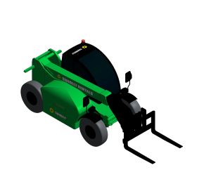 Product: Sunbelt Rentals - Telehandler - GGR Group Farasin F626E (with Forks)