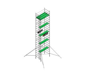 Product: Sunbelt Rentals - POP UP Eiger 500 Double Scaffold Tower