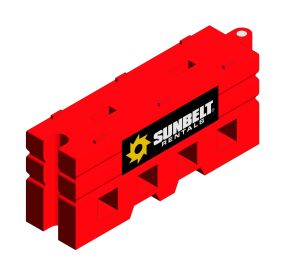 Product: Sunbelt Rentals - Oaklands Group RB22 Barrier (Single Unit)