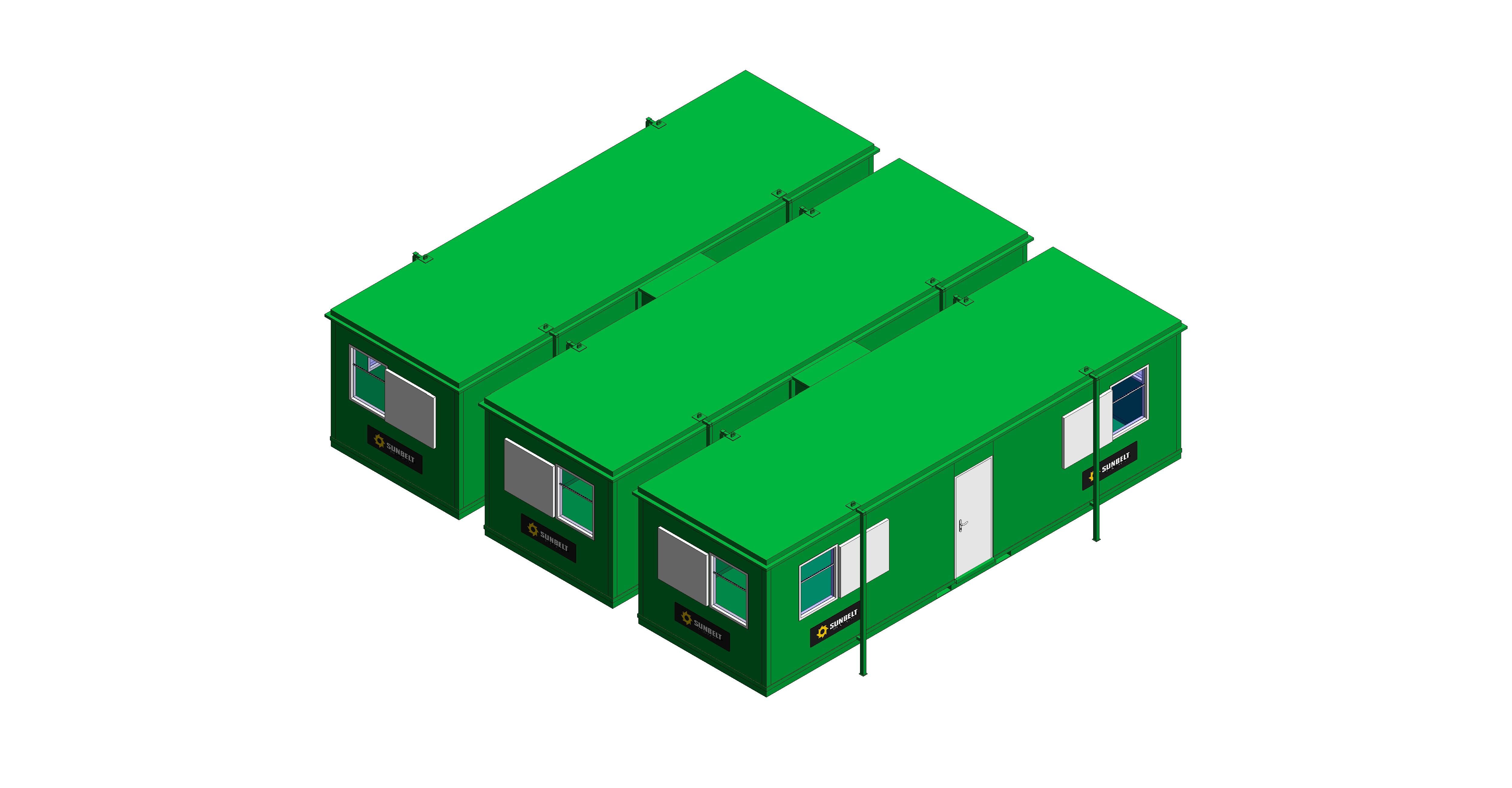 Product: Sunbelt Rentals - Office Open Plan - Thurston Group Multi Purpose 32ft