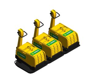 Product: Sunbelt Rentals - Compactor - Wacker Neuson Triple (Rail)