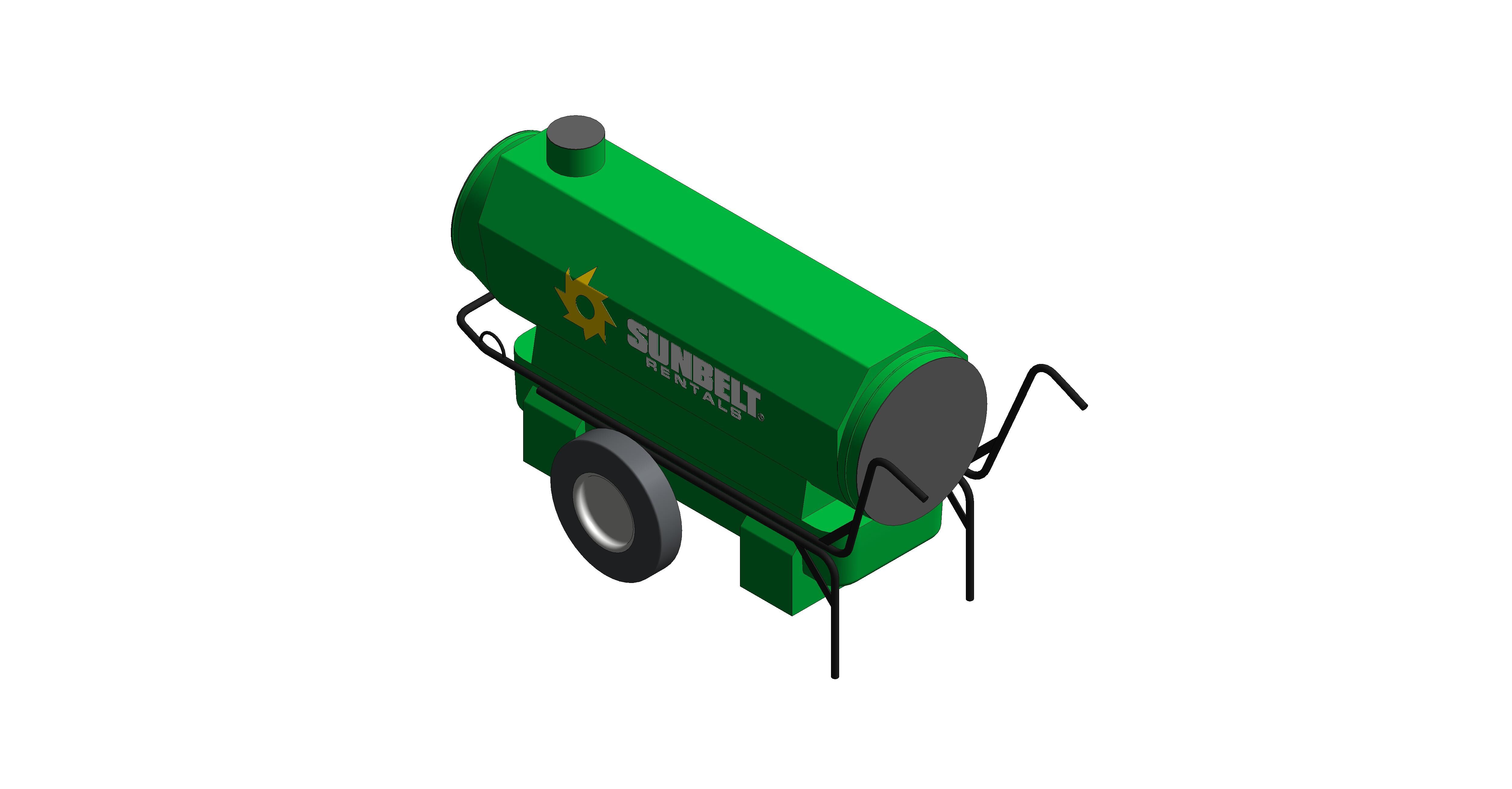 Product: Sunbelt Rentals - Oil Fired Heater - IMA SAM ITA 45 Robust AXAL