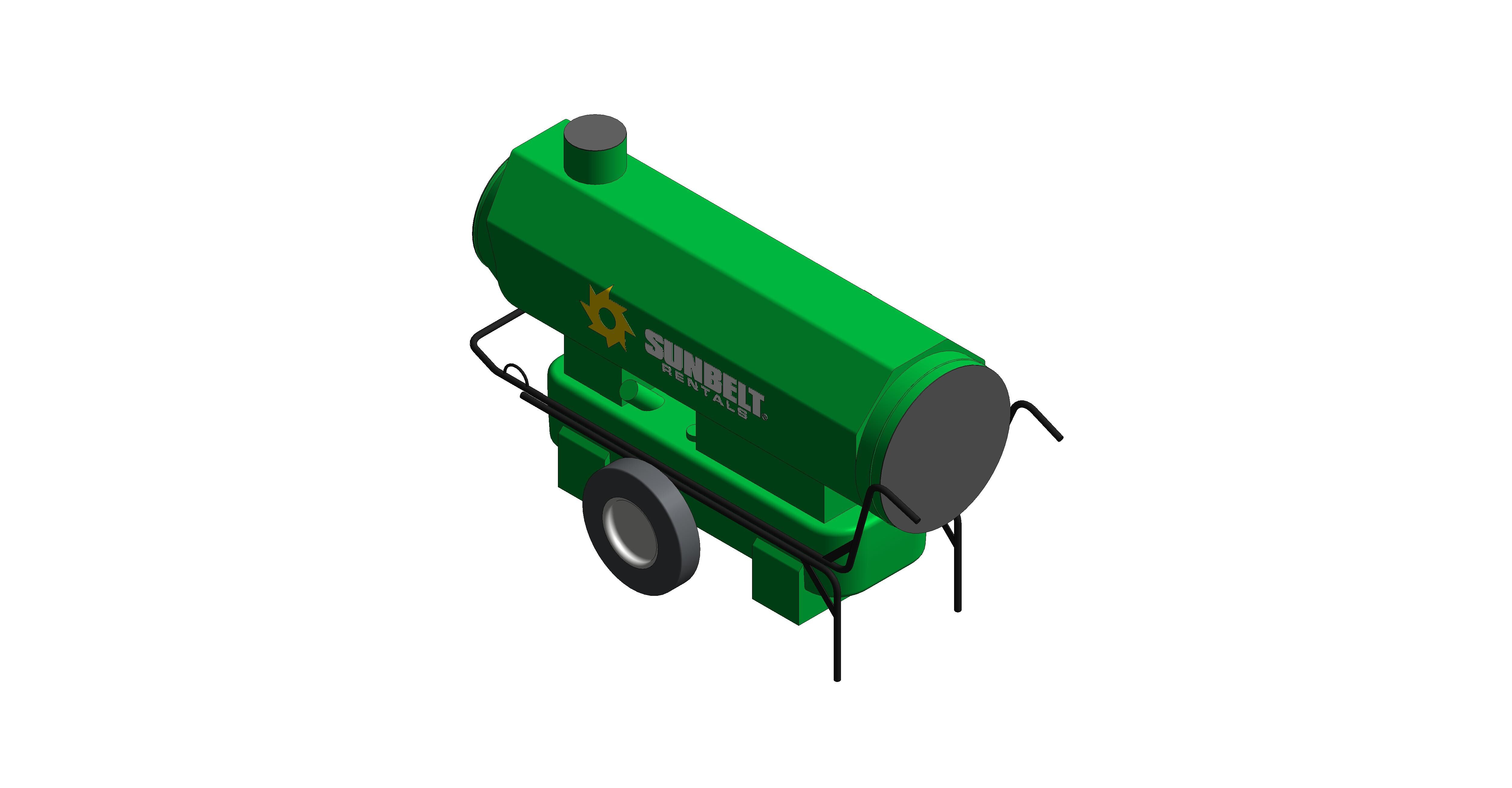 Product: Sunbelt Rentals - Oil Fired Heater - IMA SAM ITA 75 Robust AXAL