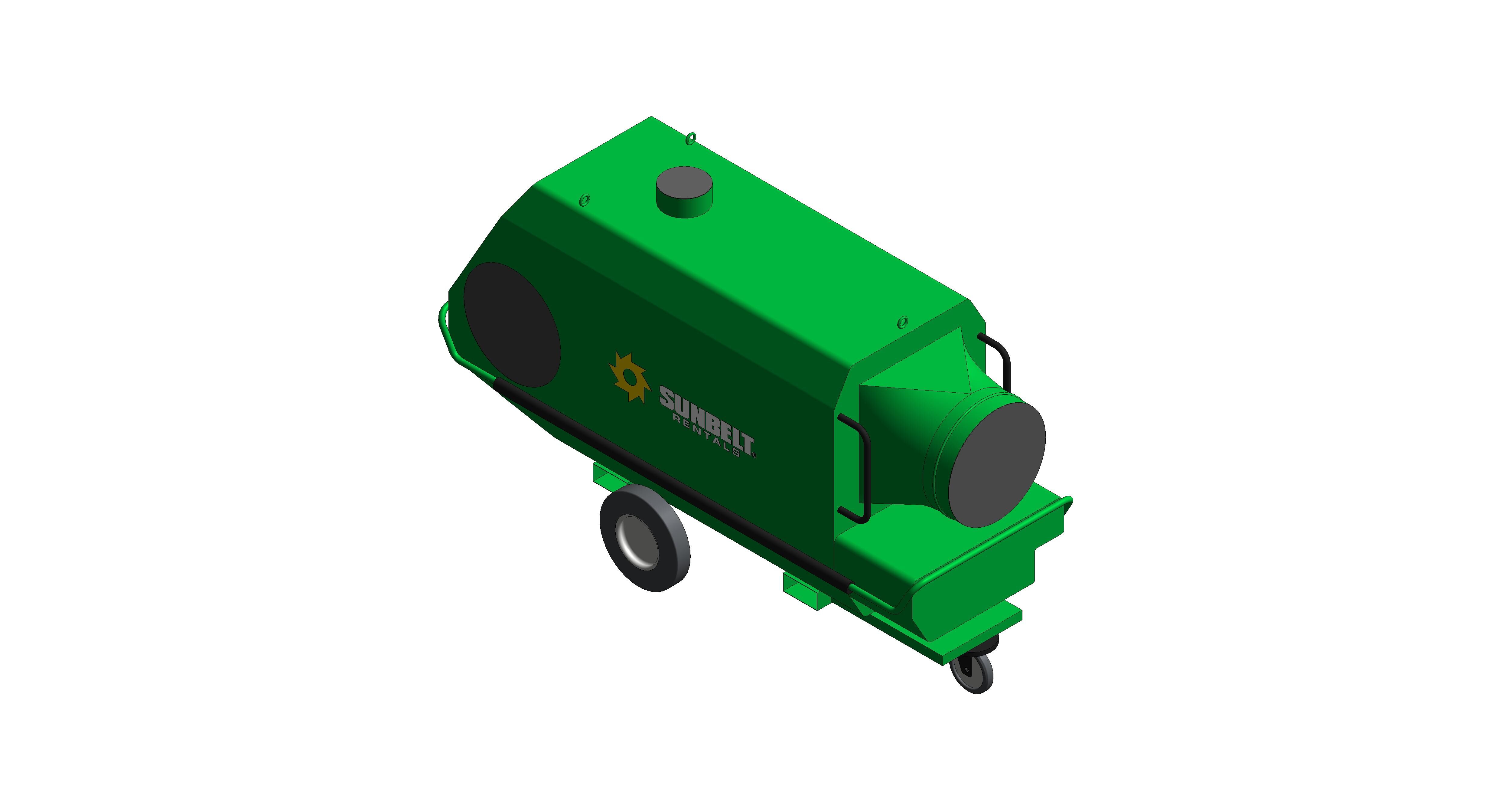 Product: Sunbelt Rentals - Oil Fired Heater - IMA SAM RAD IMA 150